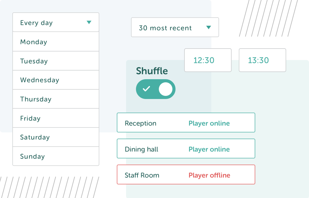 Manage and schedule image